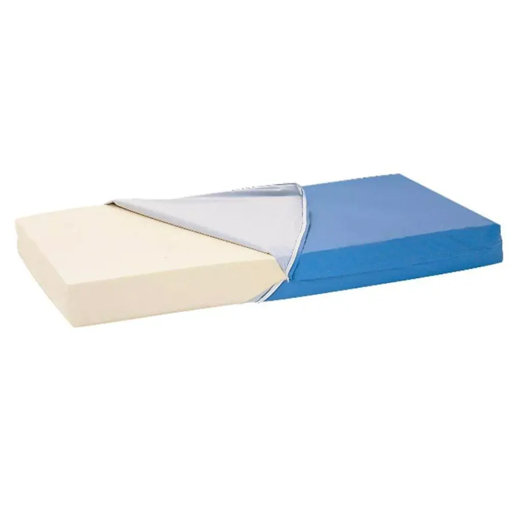 HUUR Zorgmatras met PU-hoes (12 of 14cm) (uitleenmateriaal Zorgbaar)