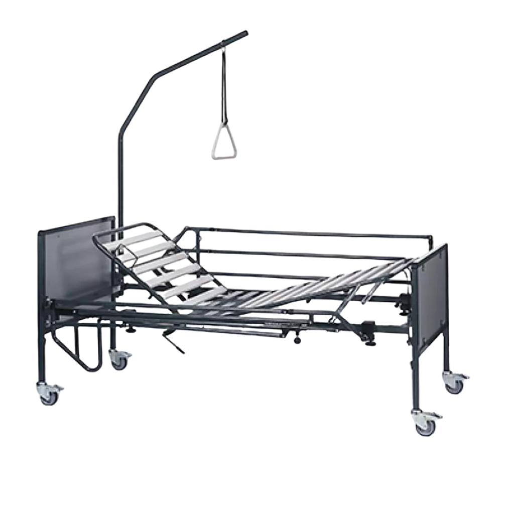 Elektrisch zorgbed 2 functies, zonder matras (uitleenmateriaal Zorgbaar)