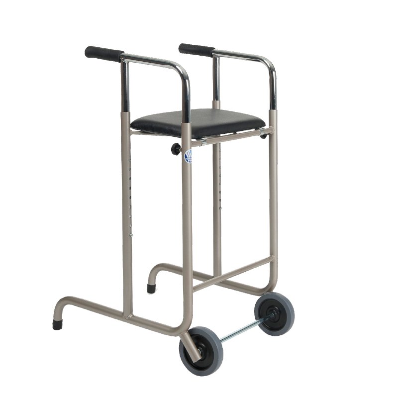 Loophulp met 2 wielen (uitleenmateriaal Goed)