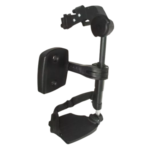 Beensteunen voor rolstoel (uitleenmateriaal Zorgbaar)