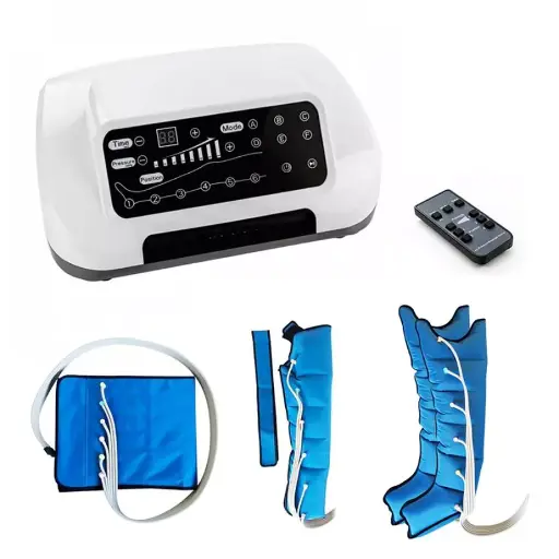 Lymfedrainage toestel (uitleenmateriaal Zorgbaar)