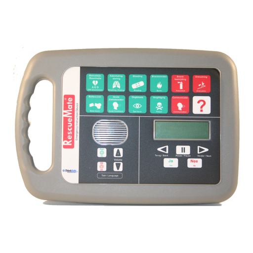 [TAB] RescueMate instructietablet