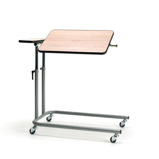 Bedtafel op wieltjes (uitleenmateriaal Goed)